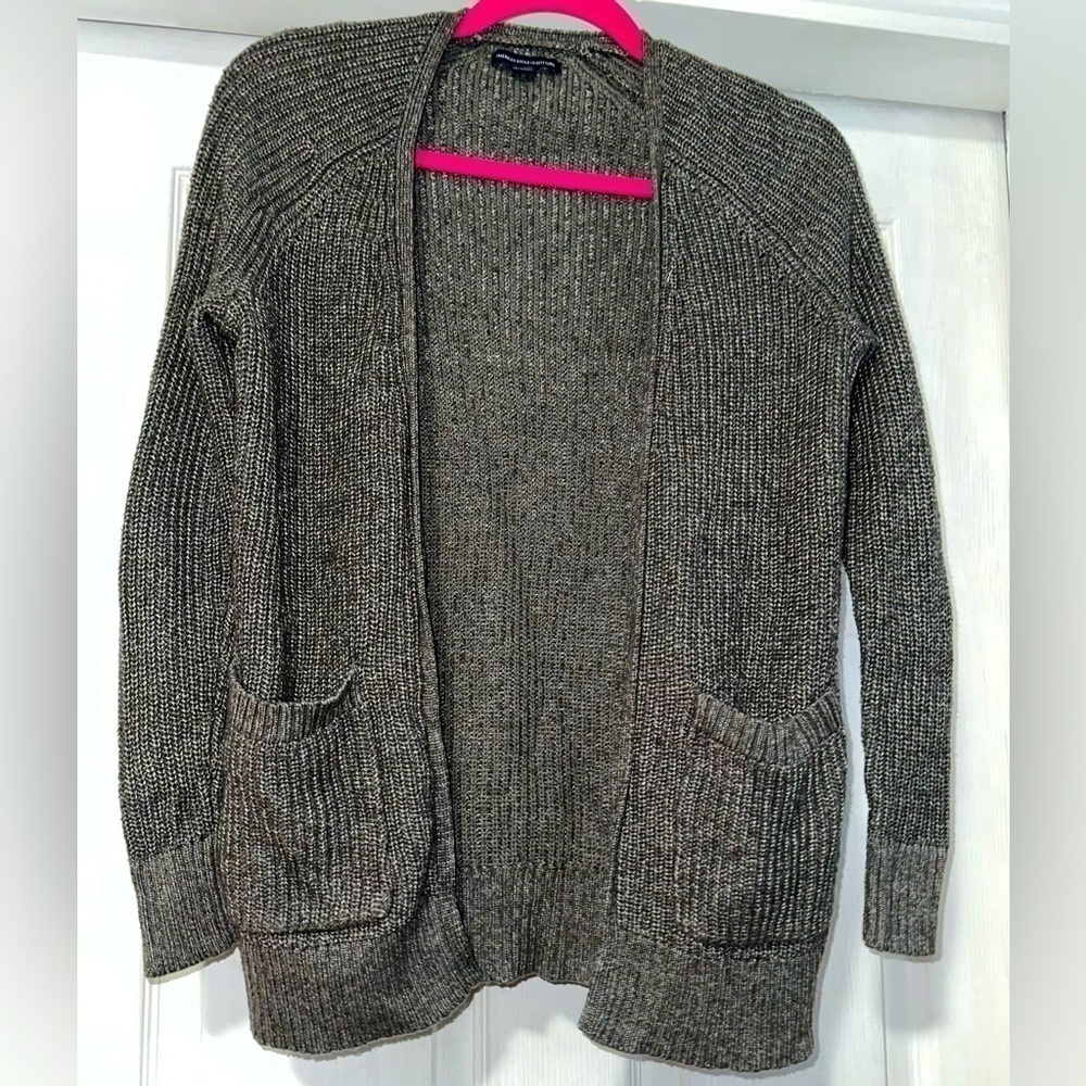 American Eagle Sweater Open Front Cardigan